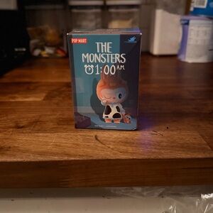 Pop Mart The Monsters 01:00 AM Action Figure - Black and White